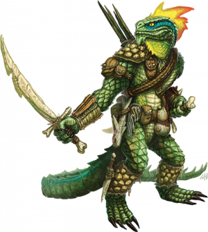 Lizardfolkpng — The Races of Dungeons and Dragons option 25