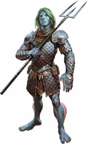 Tritonpng — The Races of Dungeons and Dragons option 34