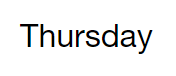 Thursdaypng — Tier List of Days option 5