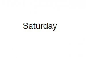 Zz1601874560saturdaypng — Tier List of Days option 10