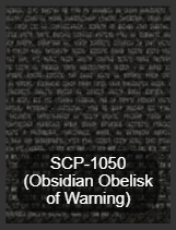 SCP-1050 - SCP Foundation