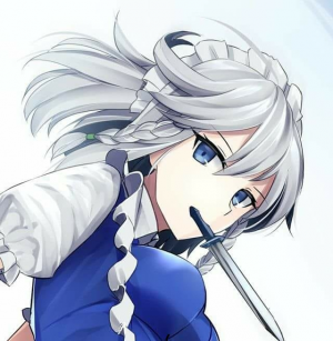 13 Sakyajpg — Touhou Stage 5 Boss option 1