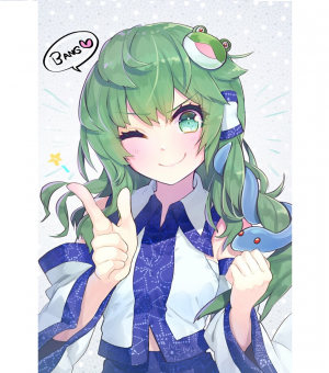 16 Sanaejpg — Touhou Stage 5 Boss option 4