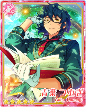 Booksandacircleofpeopletsumugiaobabloomedpng — Tsumugi Aoba Cards option 13