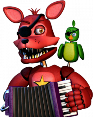 Ffpsrockstarfoxymodelpng — Ultimate Custom Night Characters option 14