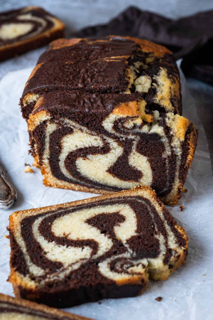 Vegan Chocolate Vanilla Marble Cakejpg — Ultimate Dessert Tier List option 47