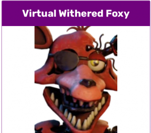 Adventure Withered Foxy, Ultra Custom Night Wiki