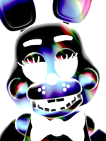 Negate Rainbow Blacklight Toy Bonniepng — Ultra Custom Night Characters and Skins (UPDATED) option 381