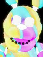 Negate Rainbow Bonnie Skinpng — Ultra Custom Night Characters and Skins (UPDATED) option 382