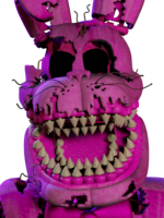 Neon Foil Nigtmare Bonniepng — Ultra Custom Night Characters and Skins (UPDATED) option 396
