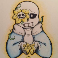 Floweypossessedpng — Undertale AU Sanses option 54