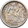 1845 Dimejpe — United States Coins! option 25