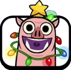 Check out the new Emotes, Pixel HEHEHEHA & Santa Piggi, #clashroyale