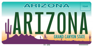 Arizonajpg — US State License Plates 2021 option 3