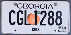 Georgiajpg — US State License Plates 2021 option 10