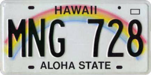 Hawaiijpg — US State License Plates 2021 option 11