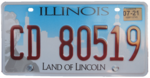 Illinoispng — US State License Plates 2021 option 13