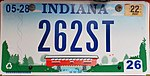 Indianajpg — US State License Plates 2021 option 14