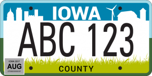 Iowapng — US State License Plates 2021 option 15