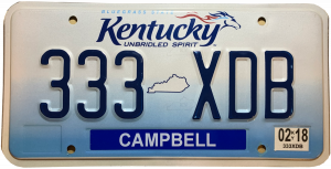 Kentuckypng — US State License Plates 2021 option 17