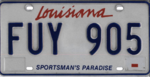 Louisianapng — US State License Plates 2021 option 18
