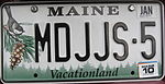 Mainejpg — US State License Plates 2021 option 19