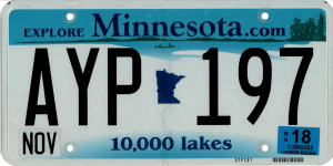 Minnesotapng — US State License Plates 2021 option 23