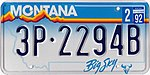 Montanajpg — US State License Plates 2021 option 26