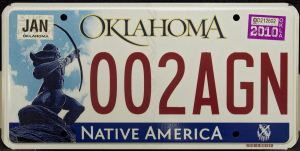 Oklahomajpg — US State License Plates 2021 option 36