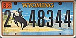 Wyomingjpg — US State License Plates 2021 option 50