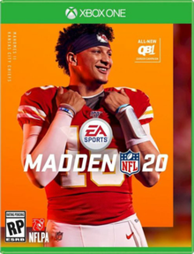220px Madden20coverartpng — Video Game Covers option 31