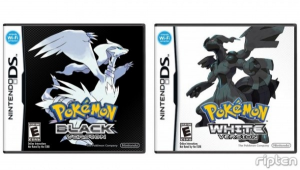 Pokemon Black And White Box Art 600x341jpg — Video Game Covers option 173