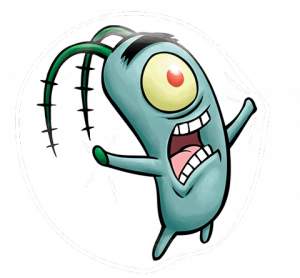 Plankton Character Web Desktoppng — Villains You Could Beat in a Fight option 7