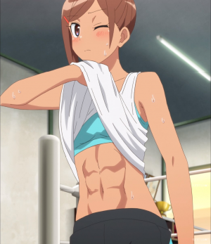 Howheavyarethedumbbellsyouliftepisode2ayakaueharastomachjpg — Waifu tier list (193 waifu) option 63