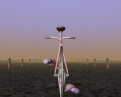 250px Wwsmlookmanofeetpng — WarioWare Smooth Moves Microgames option 88