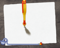 250px Wwsmwritersblockpng — WarioWare Smooth Moves Microgames option 200