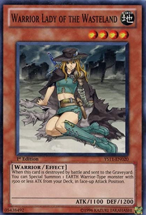 Warrior Ladypng — Yugioh cards waifu option 108