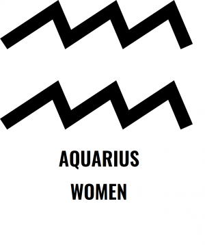 Aquarius Womenpng — Zodiac Signs by Gender option 2