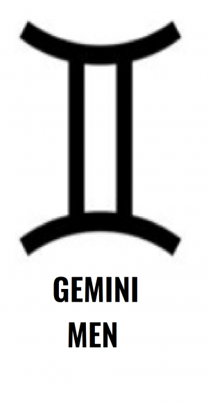 Gemini Menpng — Zodiac Signs by Gender option 9