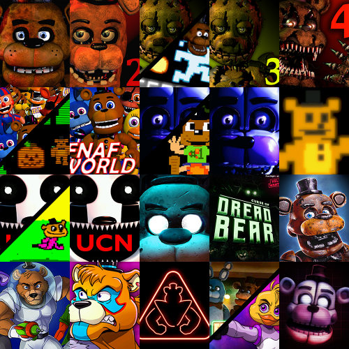 FNAF Tier List Templates - TierMaker