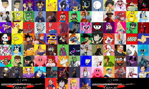 Create a The Official Smash Bros Lawl Love (1.4) Tier List - TierMaker