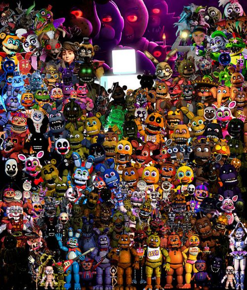 Create a Five Nights At Freddy’s Characters 1-9 (no SD/HW) Tier List ...