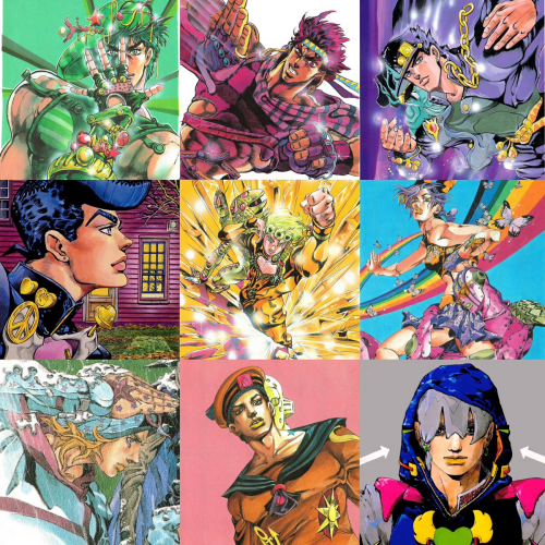 JoJo Parts 1-9 (Anime & Manga) Tier List (Community Rankings) - TierMaker