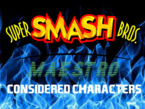 Create a Super Smash Bros Lawl MAESTRO: Considered Characters Tier List ...
