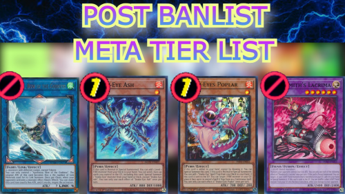 Yugioh Meta Post Banlist September 2024 Tier List (Community Rankings) -  TierMaker