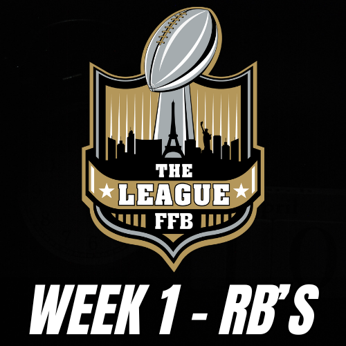 Week 1 Top36 RB Rankings & Tiers Fantasy Football 2024 Tier List