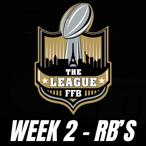 Week 2 Top36 RB Rankings & Tiers Fantasy Football 2024 Tier List