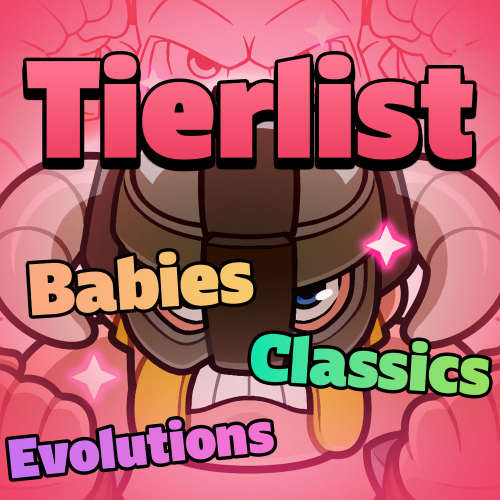 Create a Squad Busters Tierlist - Characters (Baby, Classic & Evo ...