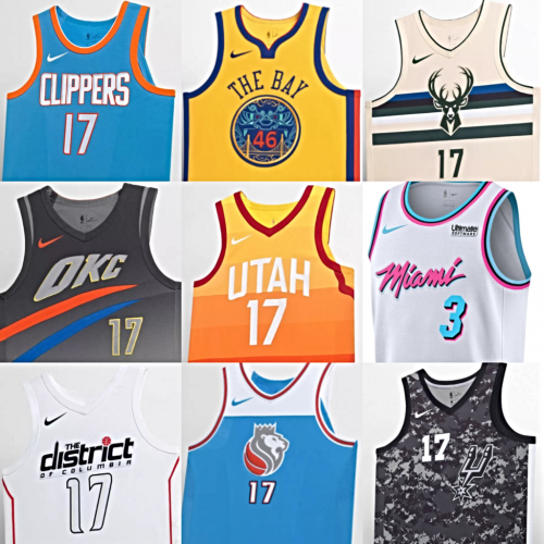 Create a NBA City Edition Jerseys 2017 2018 Tier List TierMaker