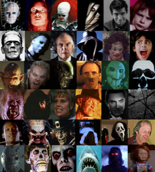 Create a Horror Movie Villains Tier List - TierMaker